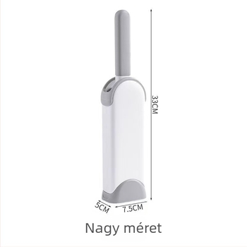 Szőrmentesítő kefe – ABS műanyagból, macska szőr eltávolítás, tartozék: tisztító doboz, modern letisztult dizájn