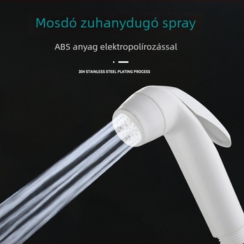 PP kézi WC spray készlet személyes higiénéhez és testmosáshoz (injektálásos formázás)