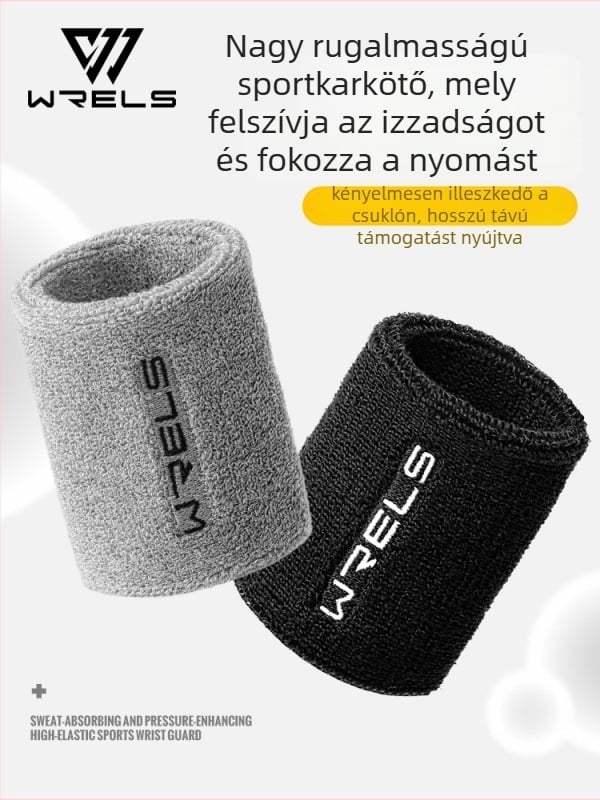 Sportos csuklópánt magas rugalmassággal és izzadságszívó anyaggal – poliészter rost, csuklóvédelem, csuklópánt