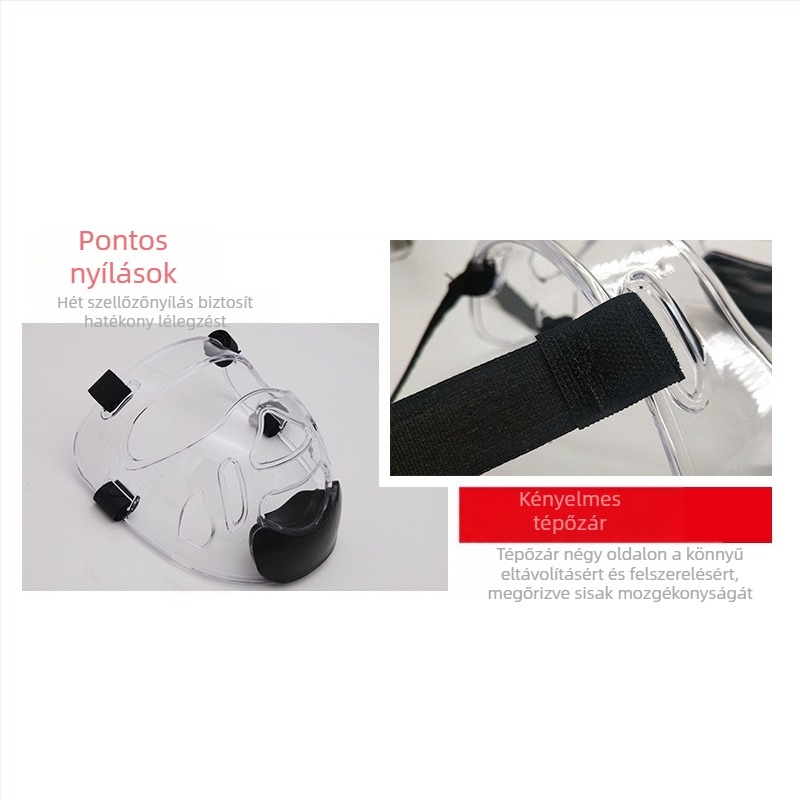 Taekwondo Sanda arcvédő maszk (Fejvédő; Anyag: Spandex; Boxhoz; Csomagolás: 100 db)