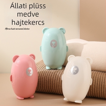 Háziállat-szőr eltávolító görgő – ovális formájú, rajzfilm dizájn, mosható, hordozható, műanyag, Youren márka, 2024 nyár, modern minimál stílus