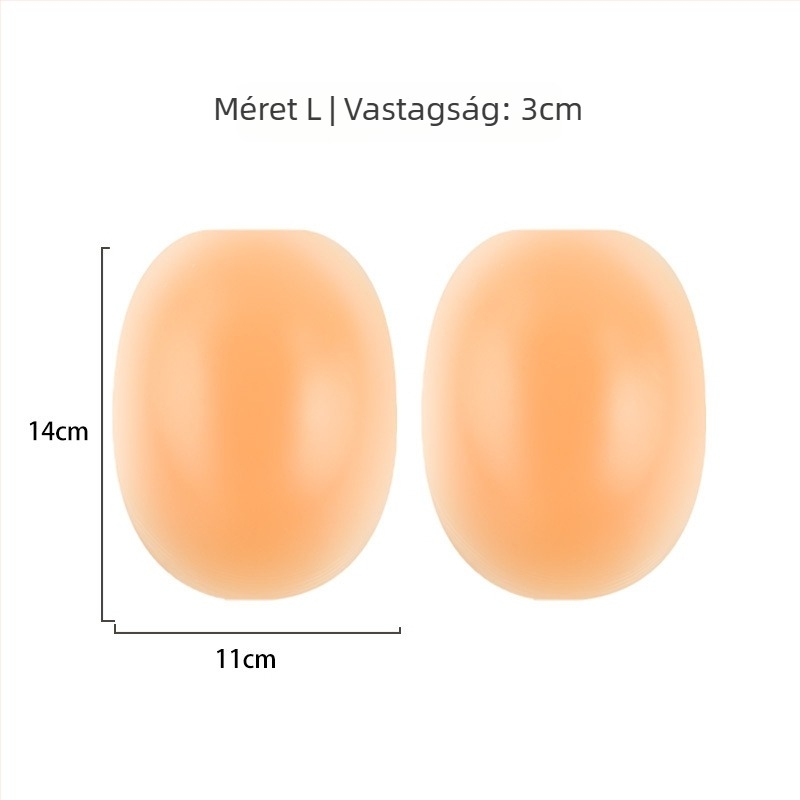 Silicone térdvédő síeléshez és havas sportokhoz, térdvédő, esés elleni, belső szilikon párna, univerzális, 150-200 g