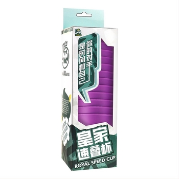 ohern Kupa pohár-stacking asztali játék – Gyorsaság, Puzzle és Logikai Edzés, Beltéri Szórakozás, 7–14 éveseknek, Csomagolás: táska, színes doboz, OPP zacskó