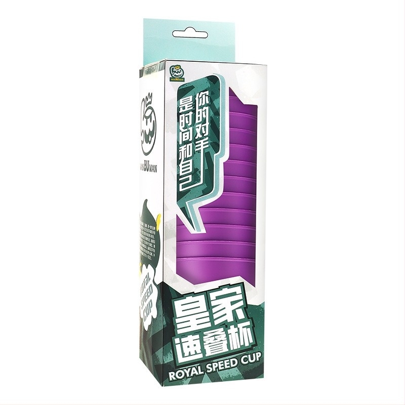 ohern Kupa pohár-stacking asztali játék – Gyorsaság, Puzzle és Logikai Edzés, Beltéri Szórakozás, 7–14 éveseknek, Csomagolás: táska, színes doboz, OPP zacskó