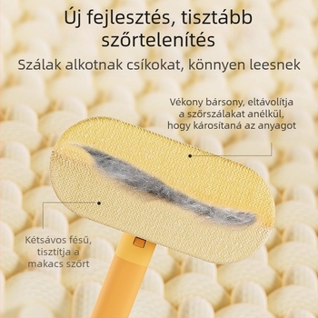 Macska szőr eltávolító kefe kanapékhoz, ágyakhoz és szőnyegekhez | Anyag: PP, poliészter rost | Import: Nem | Ajándék: Nem