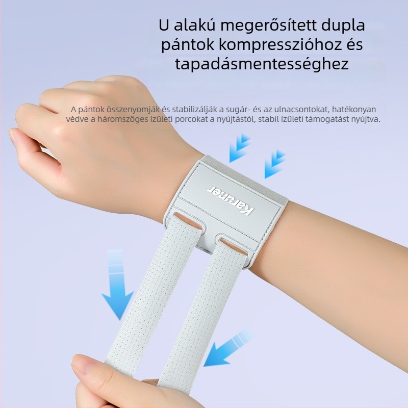 Karonel Spandex csuklóvédő TFCC megelőzésére, csuklótámogatás futáshoz, edzéshez, kerékpározáshoz és túrázáshoz