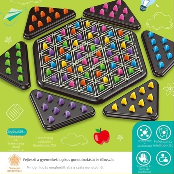 Gyerekeknek szánt asztali játék mágneses szenzoros sakk logikai gondolkodás fejlesztésére (Anyag: Műanyag; Különleges tulajdonságok: Logikai gondolkodás fejlesztése; Korosztály: 7–14 és 15–35; Termékkód: 789-25--28)