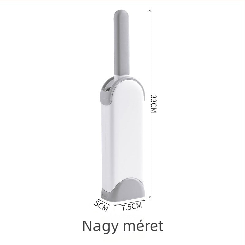 Ruhaszösz eltávolító, műanyag kialakítás, modern minimalista design, 2023-ban piacra dobva