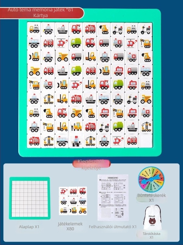 Gyerekek Lianliankan puzzle — PU anyag, családi interaktív társasjáték 4–6 éveseknek, többjátékos, kognitív fejlődés