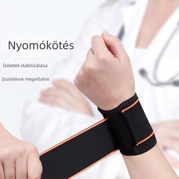 Csukló ortézis poliészter anyagból, univerzális illeszkedés, csukló védelem és rögzítés