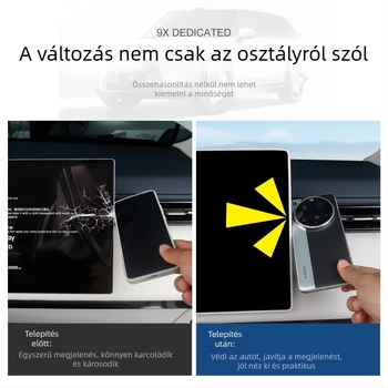 Silikon autóképernyő védőburkolat, karcolás elleni és ütközés elleni védelem, teljes védelem, továbbfejlesztett osztály (Anyag: szilikon; Modell: Ji Krypton 9x; Alkalmazási rész: középső konzol; Funkciók: karcolás elleni, ütközés elleni, teljes védelem)