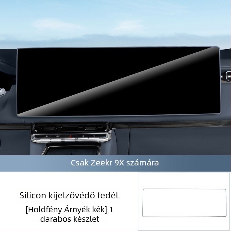 Silikon autóképernyő védőburkolat, karcolás elleni és ütközés elleni védelem, teljes védelem, továbbfejlesztett osztály (Anyag: szilikon; Modell: Ji Krypton 9x; Alkalmazási rész: középső konzol; Funkciók: karcolás elleni, ütközés elleni, teljes védelem)