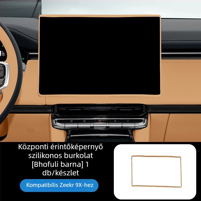 Silikon autóképernyő védőburkolat, karcolás elleni és ütközés elleni védelem, teljes védelem, továbbfejlesztett osztály (Anyag: szilikon; Modell: Ji Krypton 9x; Alkalmazási rész: középső konzol; Funkciók: karcolás elleni, ütközés elleni, teljes védelem)
