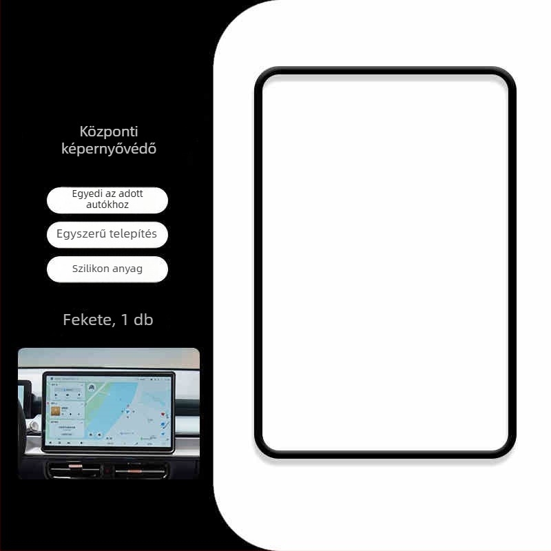 Silikon autóképernyő védőburkolat, karcolás elleni és ütközés elleni védelem, teljes védelem, továbbfejlesztett osztály (Anyag: szilikon; Modell: Ji Krypton 9x; Alkalmazási rész: középső konzol; Funkciók: karcolás elleni, ütközés elleni, teljes védelem)