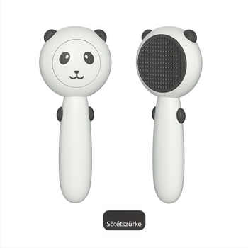 Kutyák és macskák ápoló fésű, PP anyag, KUCHI márka, eltávolítja a kilógó szőrt, alkalmas rövid- és hosszú szőrű macskáknak