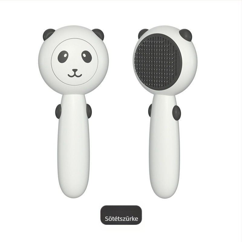 Kutyák és macskák ápoló fésű, PP anyag, KUCHI márka, eltávolítja a kilógó szőrt, alkalmas rövid- és hosszú szőrű macskáknak