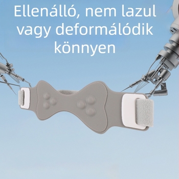 Szilikon térdvédő patelláris pánttal – felnőtteknek, futáshoz, kosárlabdához, ugrókötélhez és túrázáshoz