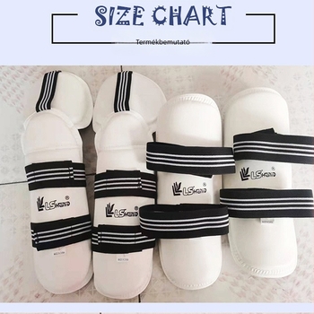 Könyök- és sípcsontvédő készlet bokszhoz és harcművészetekhez, felnőttek és gyerekek számára, habanyag, 10 darabos csomag