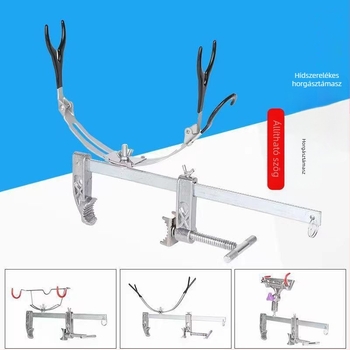 Horgászbot tartó hajóplatóhoz – Univerzális híd, jéghorgászat, fémszerkezet
