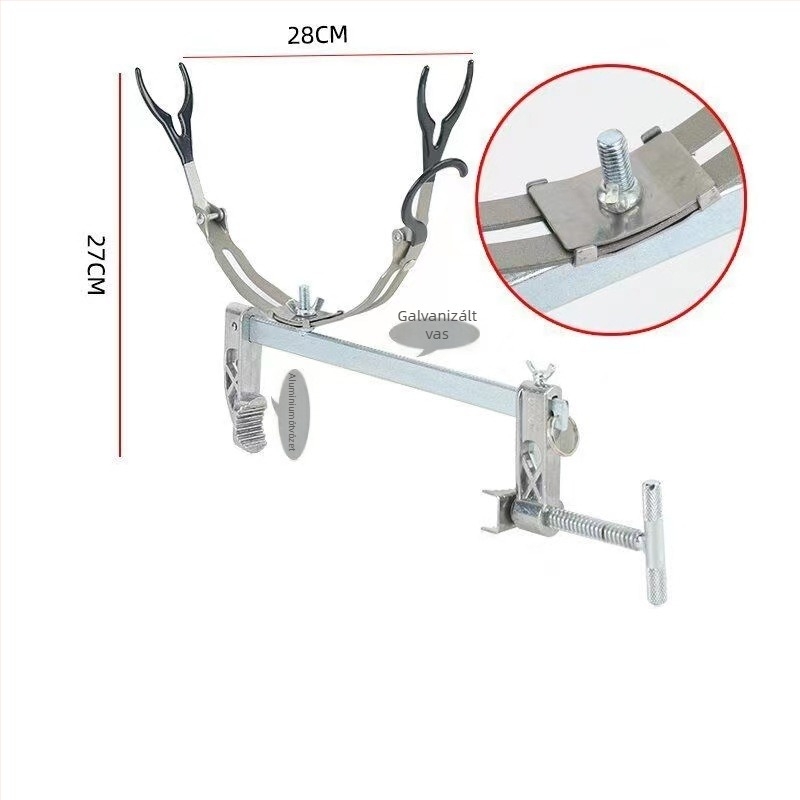 Horgászbot tartó hajóplatóhoz – Univerzális híd, jéghorgászat, fémszerkezet