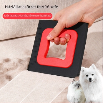 Pabi Háziállat Szőrmentesítő Kefe – ABS anyag, négyszögletes fésű, kutyák számára