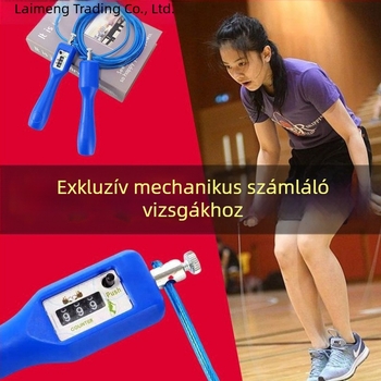 Ugrókötél PVC bevonattal és acélhuzallal a fitness tréningekhez – kardió és zsírégetés, megfelelő felnőtteknek és tiniknek