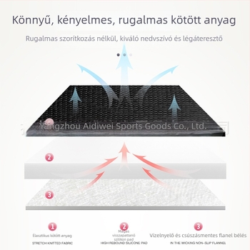 Madyway térdvédő – poliészter rostból, térdvédelem jég és hó sportokhoz és tánchoz