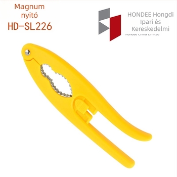 Kompakt, multifunkcionális dióklipsz ABS + cink ötvözetből, konyhai használatra.