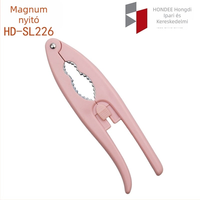 Kompakt, multifunkcionális dióklipsz ABS + cink ötvözetből, konyhai használatra.