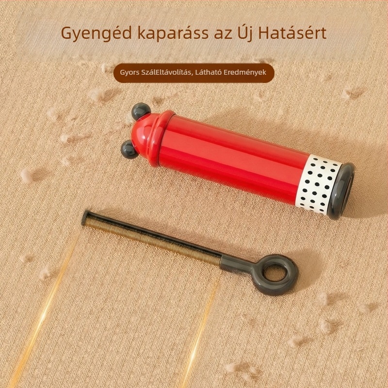 Mini roller a ruhaszőrszálak eltávolítására – mosható, 2-in-1 haj és por tisztító, ABS műanyag, márka One chestnut