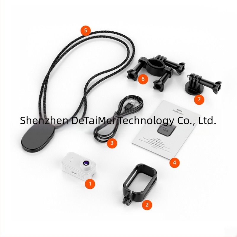 F2 Ujjkamera sportkameraként – első személy nézet, 1,47 hüvelykes LCD, TF-kártya tárhely, ABS ház, akkumulátor élettartam max. 1 óra