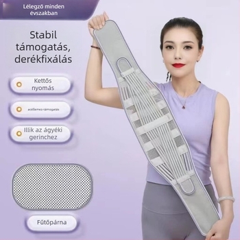 Derékvédő öv poliészter rostból, uniszex, hegymászáshoz, futáshoz és edzéshez.