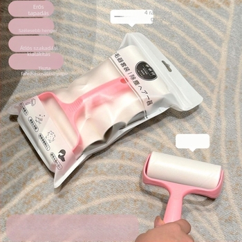 Ruhaszálhúzó görgő cserélhető ragasztópapírral maggal, műanyag testtel, modern minimalista stílus