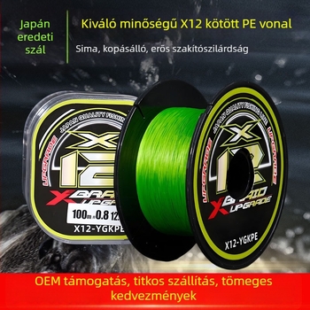 Fő halászati zsinór — PE anyag, erős szakítószilárdság, 100 darabos csomag, márka Sichuan diaoweng