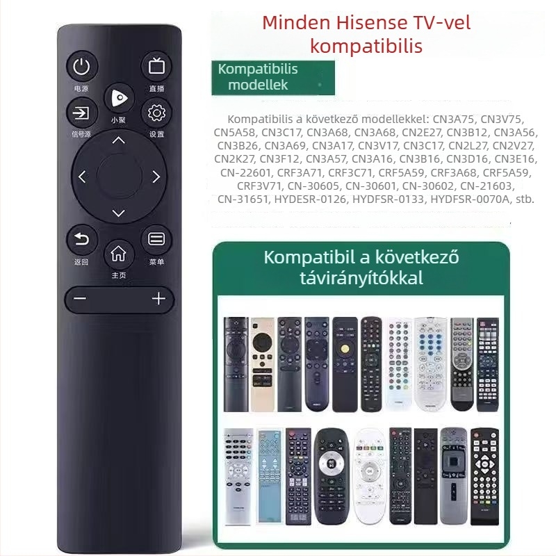 Eredeti Hisense tévé távirányító panel