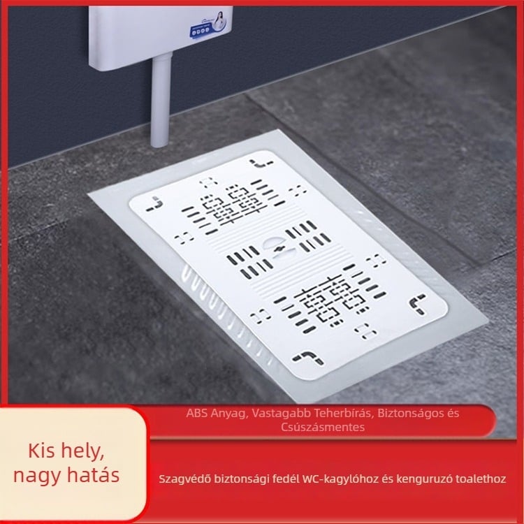 Rujie PP WC-fedél a squat WC-hez — tartozék, modern minimalist stílus