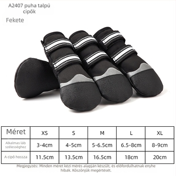 Kutyacipők, textil anyag, lezser stílus, vízálló, csúszásgátló, kopásálló, Származás: Guangdong