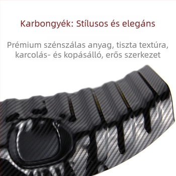 Rozsdamentes acélból készült beépített hátsó küszöbvédő szalag Tesla Model 3-hoz, logónyomtatás és testreszabható magáncímke