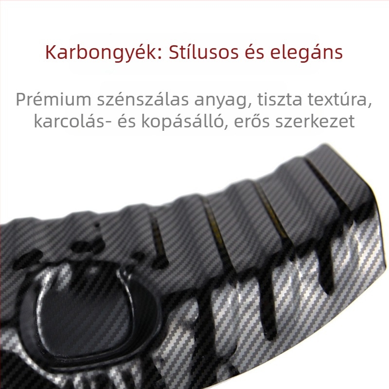 Rozsdamentes acélból készült beépített hátsó küszöbvédő szalag Tesla Model 3-hoz, logónyomtatás és testreszabható magáncímke