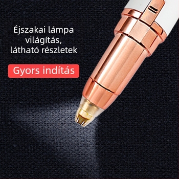 Elektromos szemöldök-trimmelő – ABS test, USB táplálás, mosható, szemöldök formázás