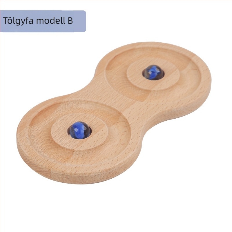 Fa oktató egyensúlyozó játék golyókkal gyerekeknek 4–6 éveseknek, Yundile márka, Zhejiang Lishui Yunhe eredet, fejleszti a kéz–szem koordinációt