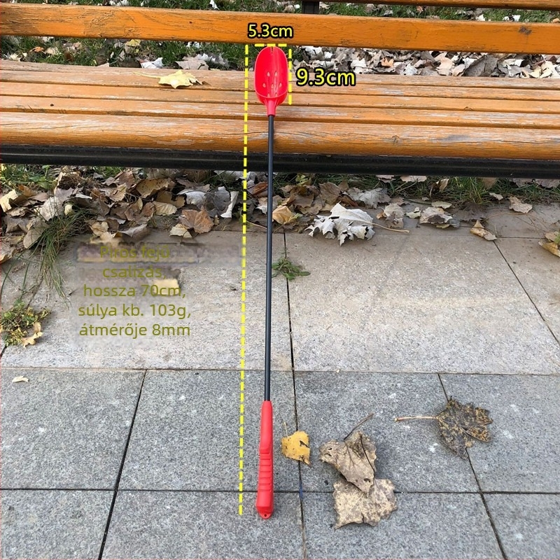 Két részes szénszálas etetőkanál távoli dobókészülékkel, 80/100/120 cm