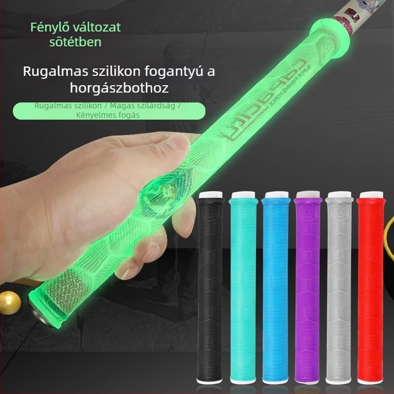 Horgászbot markolatvédő, szilikonból, kopásálló, csúszásmentes (Anyag: Szilikon; Eredet: Kína; Márka: Egyéb)