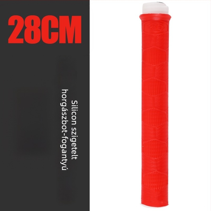 Horgászbot markolatvédő, szilikonból, kopásálló, csúszásmentes (Anyag: Szilikon; Eredet: Kína; Márka: Egyéb)