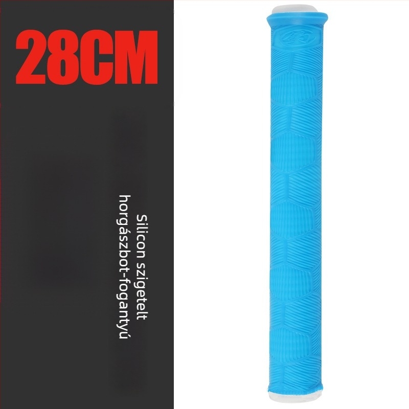 Horgászbot markolatvédő, szilikonból, kopásálló, csúszásmentes (Anyag: Szilikon; Eredet: Kína; Márka: Egyéb)