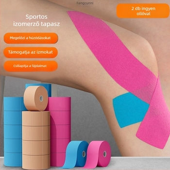 Öntapadós elasztikus bandázs sportizmokhoz, pamut alapú, húzódások megelőzése, rehabilitáció támogatása.