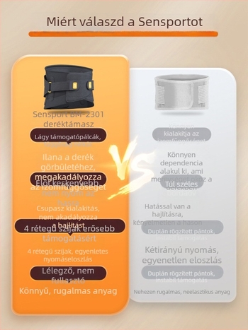 Deréktámasz spandexből, könnyű és lélegző, futáshoz, edzőgépekhez és masszázshoz