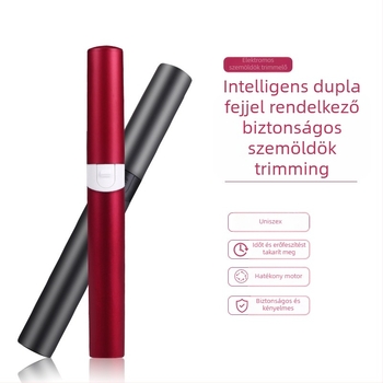 Nine Leaf Bird elektromos szemöldök-trimmelő készülék — kezdőknek szóló eszköz szemöldök formázására, különböző szőrös szálak nyírására, 5 éves élettartam