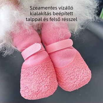 Kutyacipők háziállatoknak — csúszásgátló, vízálló, kopásálló, puha talppal