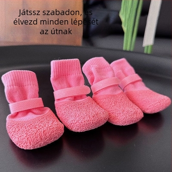 Kutyacipők háziállatoknak — csúszásgátló, vízálló, kopásálló, puha talppal